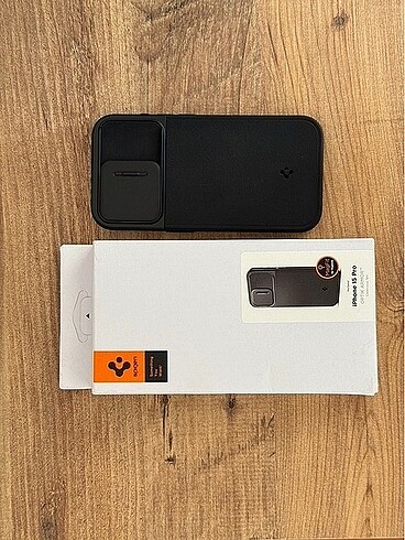 Spigen İphone 15 Pro Optik Armor Kılıf