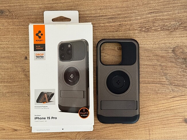 Spigen İphone 15 Pro Slim Armor Kılıf