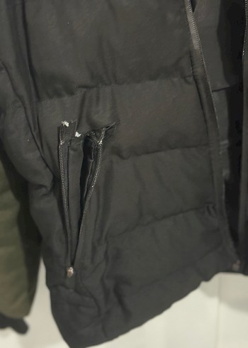 Fermuarlı Yeşil Erkek Günlük Mont - Görsel 3