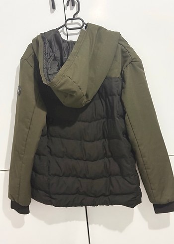 Fermuarlı Yeşil Erkek Günlük Mont - Görsel 7