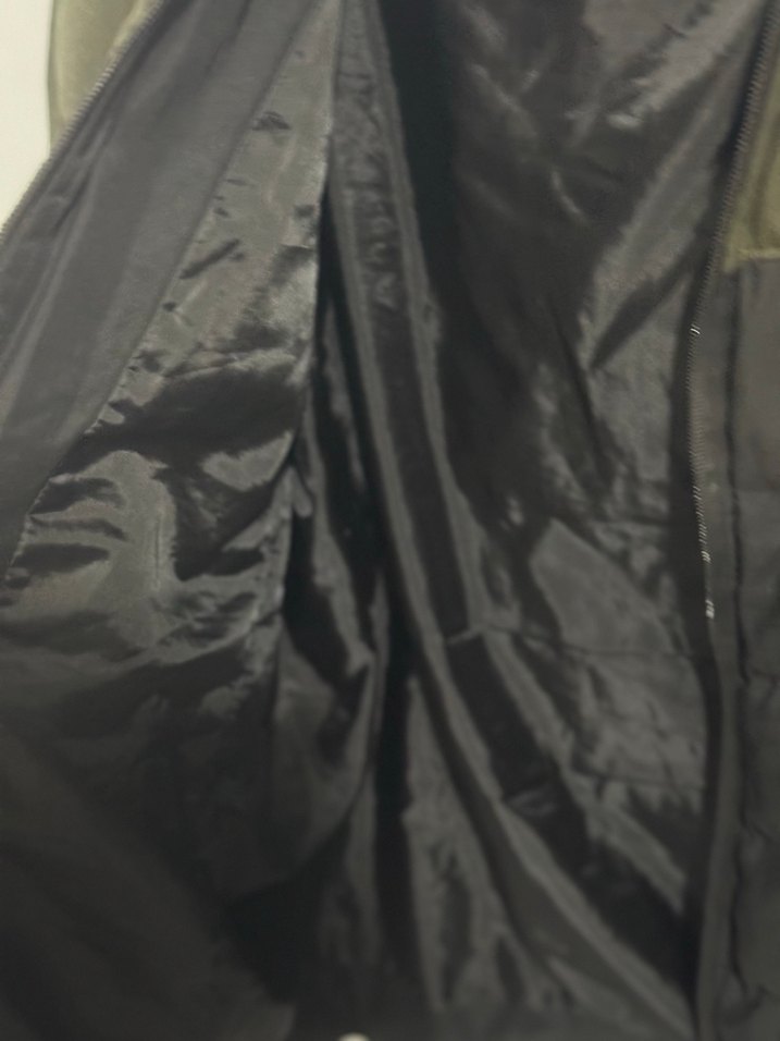 Fermuarlı Yeşil Erkek Günlük Mont - Görsel 5