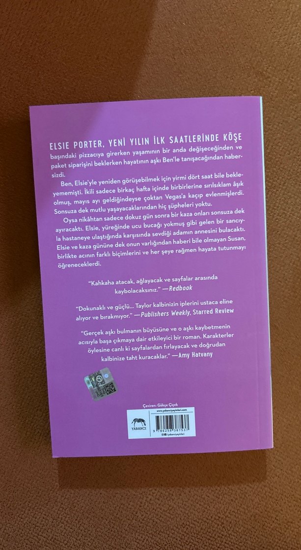 Taylor Jenkins Reid - Sonsuza Dek Ayrı - Görsel 2