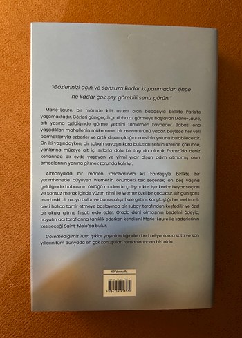 Göremediğimiz Tüm Işıklar - Anthony Doerr - Görsel 4