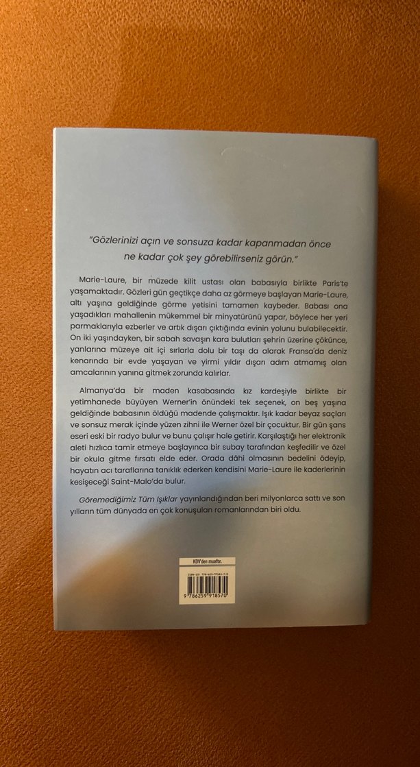 Göremediğimiz Tüm Işıklar - Anthony Doerr - Görsel 4