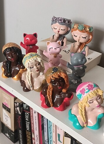  Beden kahverengi Renk Yeni model kız biblo
