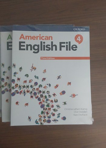  Beden American English File 1-2-3-4 CDli WB+ SB