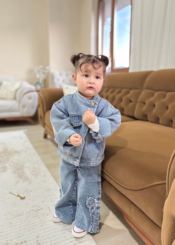 Kiz cocuk kot pantolon - Görsel 4