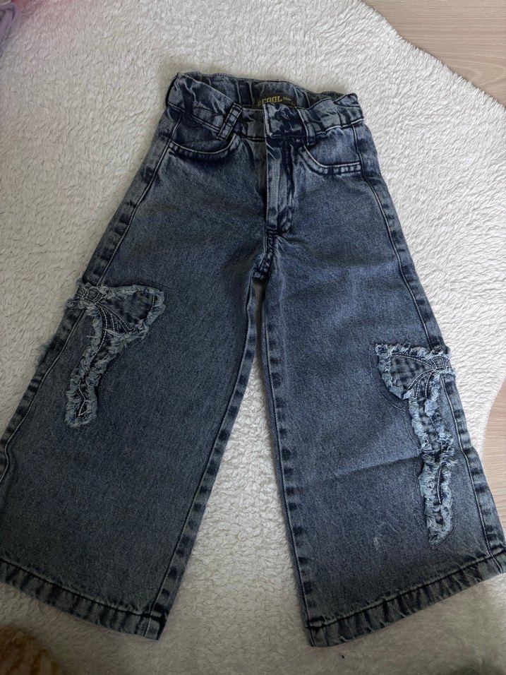 Kiz cocuk kot pantolon - Görsel 2