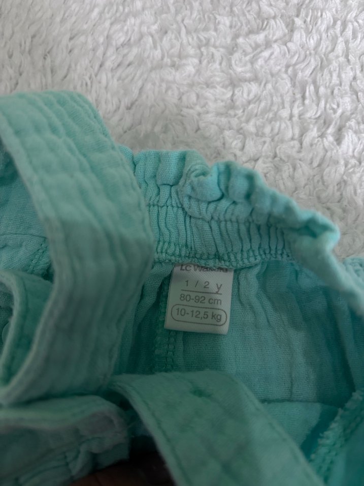 Mavi Pilili Bebek Kız Tulum - Görsel 3