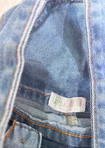 Mavi Denim Kız Çocuk Askılı Tulum - Görsel 2