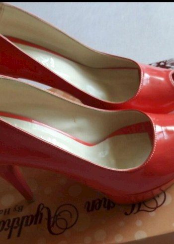 Nar Çiçeği Yüksek Topuklu Stiletto - Görsel 2