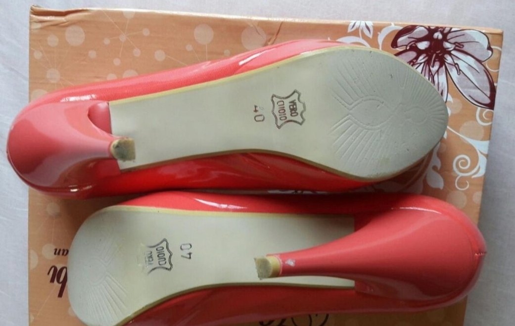 Nar Çiçeği Yüksek Topuklu Stiletto - Görsel 5