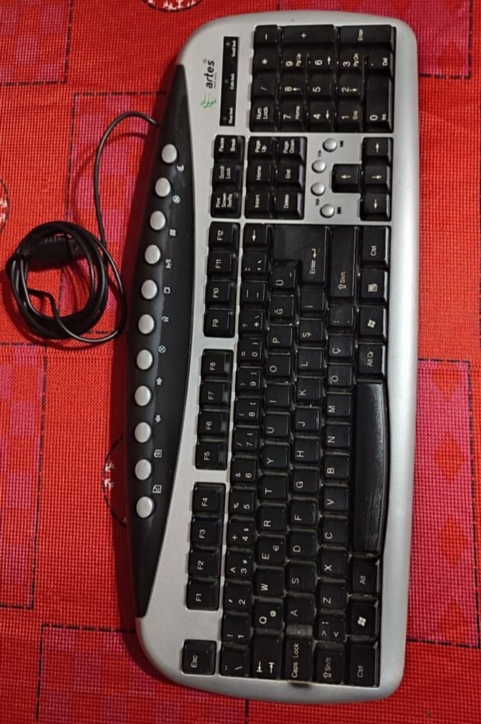 Artes KB1SB Multimedia Klavye - Görsel 3