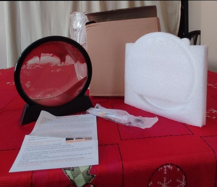 Dekoratif 3D Kum Saati - Görsel 3