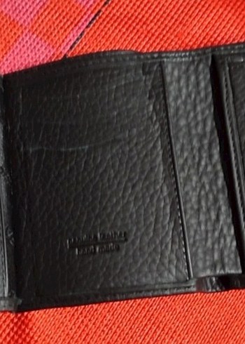 Sarar Siyah Baskılı Deri Erkek Cüzdanı - Görsel 3