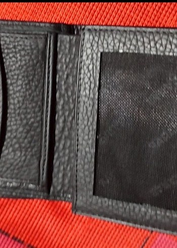 Sarar Siyah Baskılı Deri Erkek Cüzdanı - Görsel 4