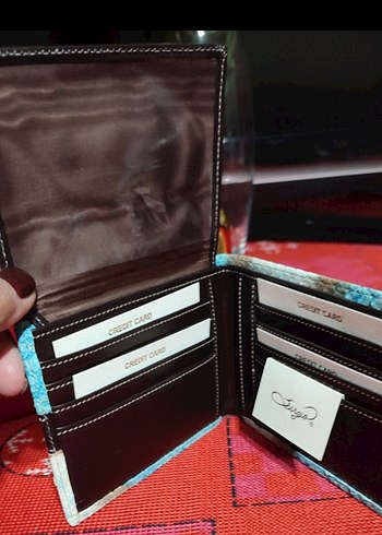 Sergio Yılan Derisi Erkek Cüzdan - Görsel 2