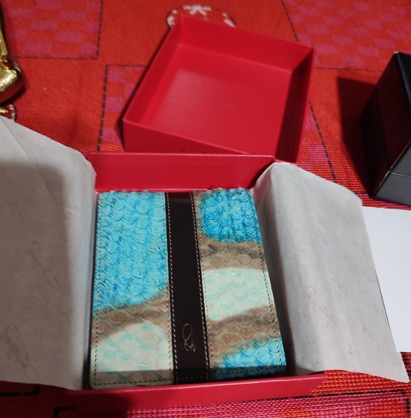 Sergio Yılan Derisi Erkek Cüzdan - Görsel 4