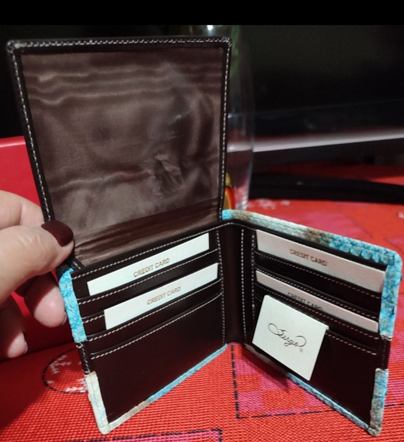 Sergio Yılan Derisi Erkek Cüzdan - Görsel 2