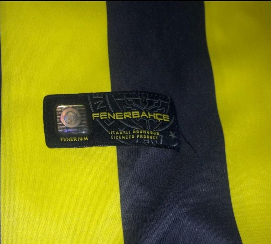 Fenerbahçe Sarı Lacivert Çizgili Nostaljik Aria Forma - Görsel 3