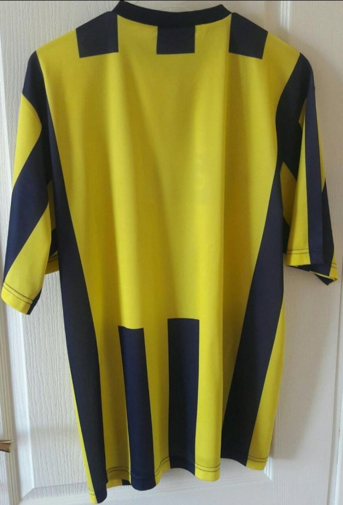 Fenerbahçe Sarı Lacivert Çizgili Nostaljik Aria Forma - Görsel 4