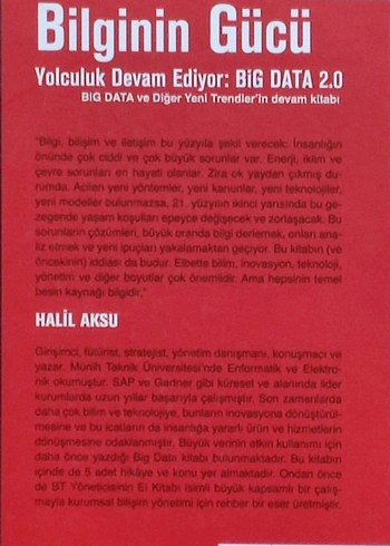 Bilginin Gücü BiG DATA 2.0 Kitabı - Görsel 5