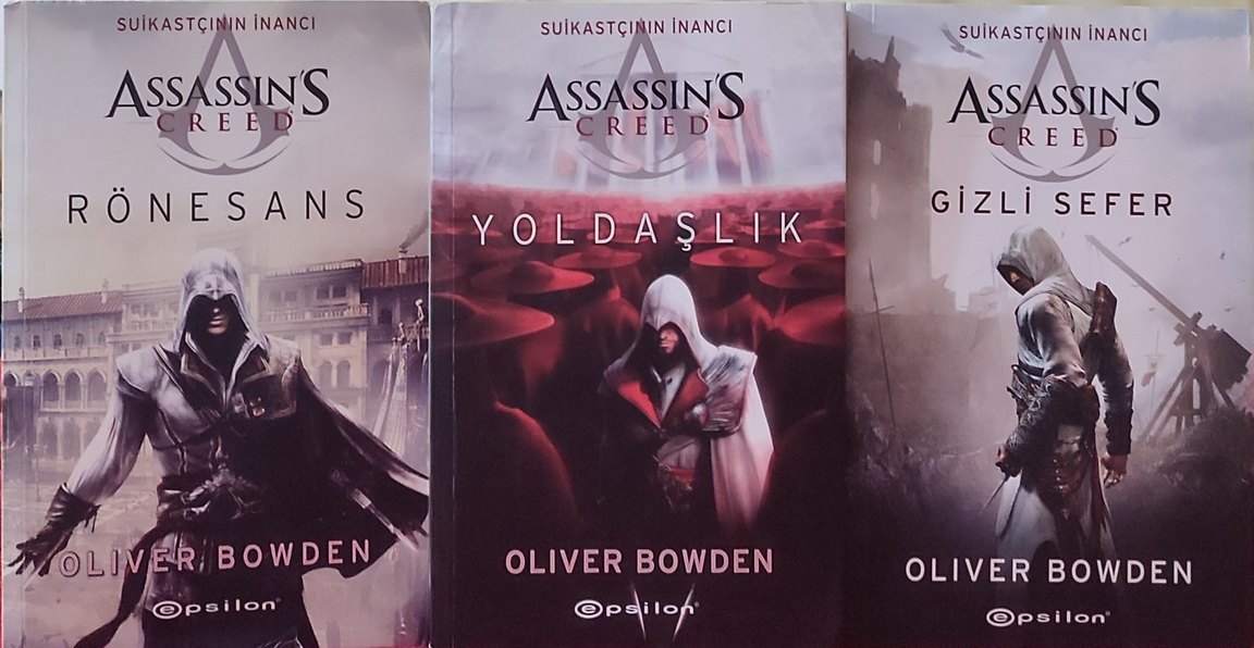Oliver Bowden Assassin's Creed Kitapları - Görsel 2