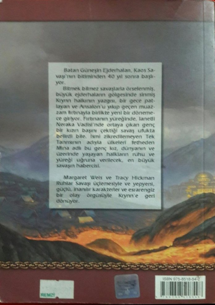 Batan Güneşin Ejderhaları - Weis & Hickman - Görsel 4