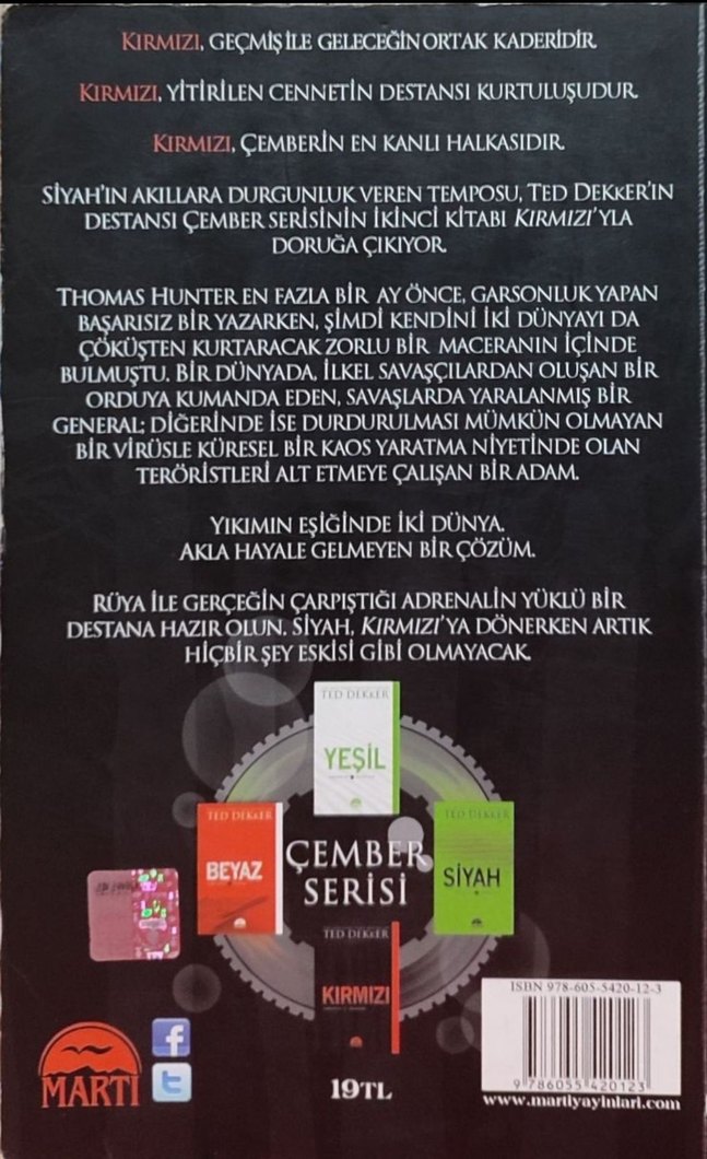 Ted Dekker - Kırmızı Destansı Kurtuluş Kitabı - Görsel 5