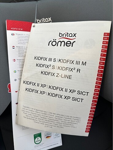 15-36 kg Beden gri Renk Britax-Römer Kidfix III M Isofix