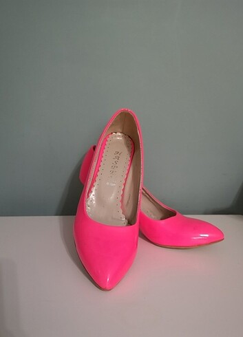 Diğer Neon pembe stiletto