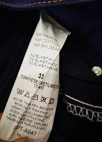 33 Beden Kadın jeans İspanyol paça