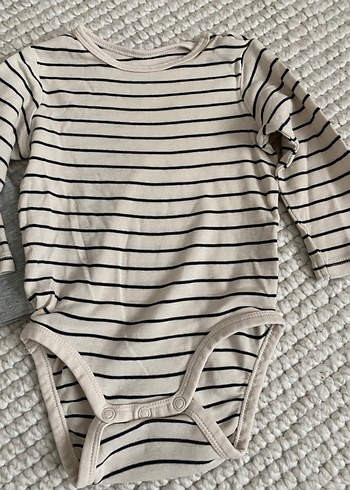 H&M Uzun Kollu Bebek Body
