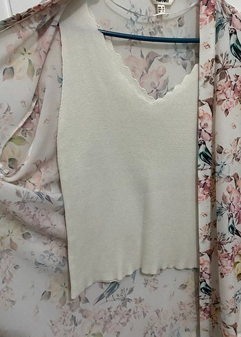 Çiçek Desenli Bohem Midi Kimono - Görsel 7