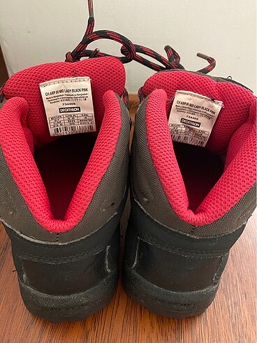 37 Beden siyah Renk Kadın su geçirmez bot #decathlon