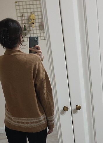 m Beden Trendyolmilla Camel hırka 