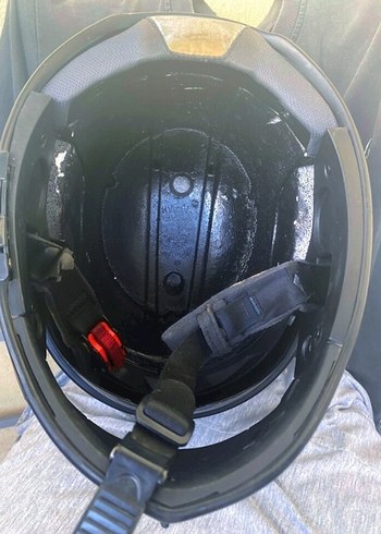 NEXO Siyah Kayışlı Biker Kask ve Motorcu Montu - Görsel 9