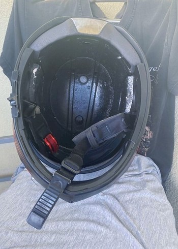 NEXO Siyah Kayışlı Biker Kask ve Motorcu Montu - Görsel 8