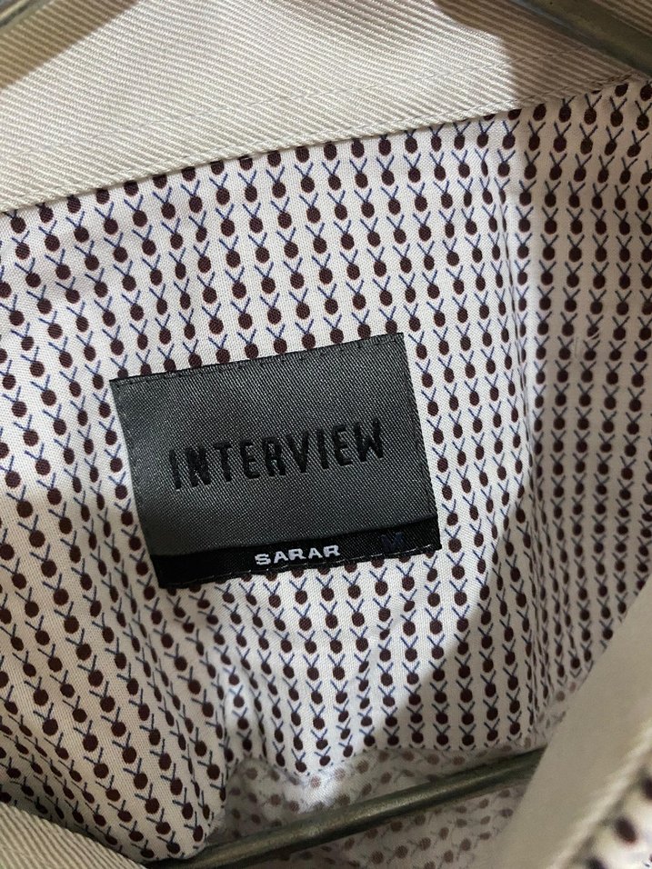 Gri Erkek Keten Uzun Kollu Gömlek - Görsel 2