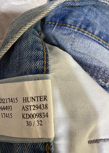 Erkek Mavi Denim Midi Boy Regular Fit Jean - Görsel 3