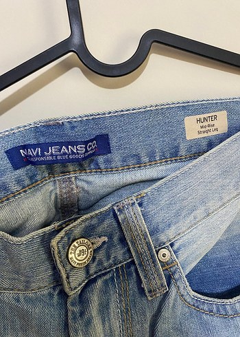 Erkek Mavi Denim Midi Boy Regular Fit Jean - Görsel 2