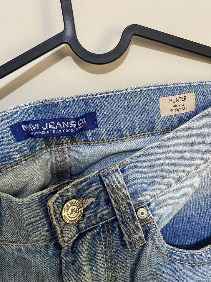 Erkek Mavi Denim Midi Boy Regular Fit Jean - Görsel 2