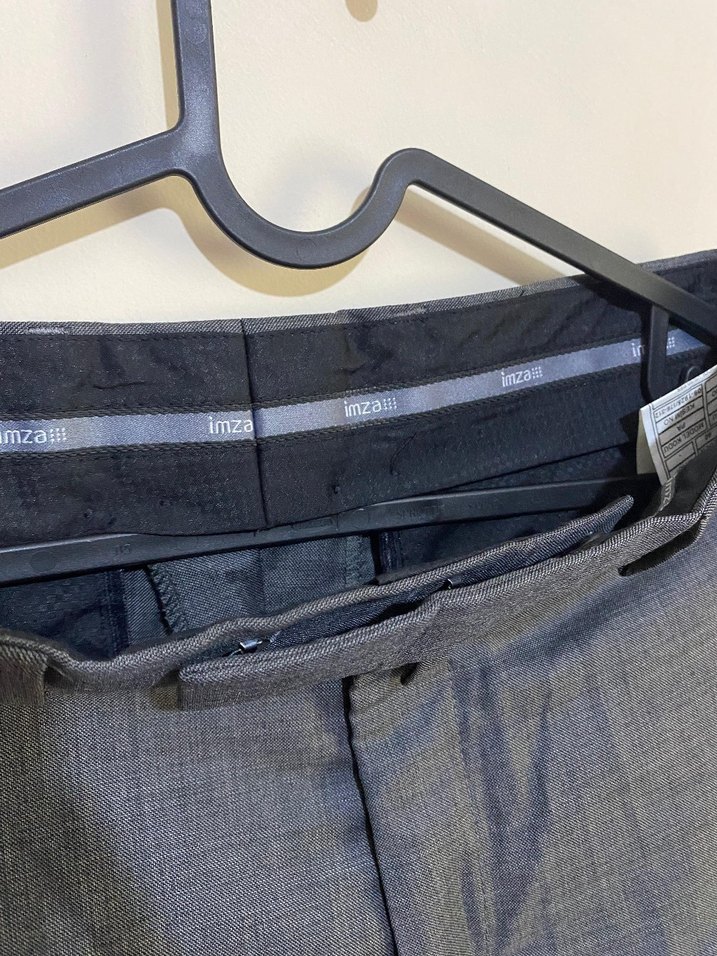 Gri Pilili Erkek Denim Pantolon - Görsel 2