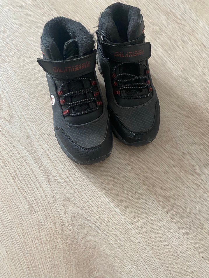 Erkek Çocuk Siyah Sokak Stili Bot - Görsel 2