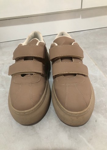 Bej Kadın Günlük Platform Spor Ayakkabı mupa shoes