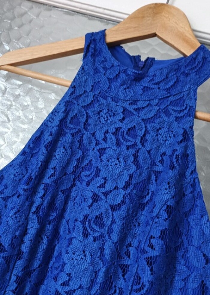 Saks mavi  sayılı giyildi temiz - Görsel 4