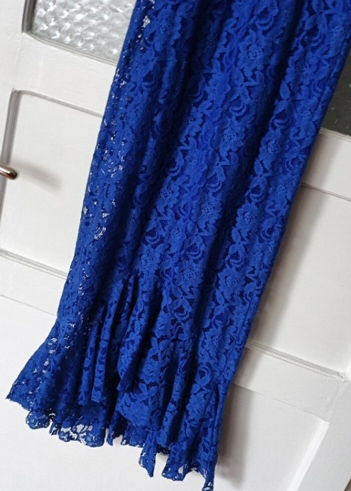 Saks mavi  sayılı giyildi temiz - Görsel 5