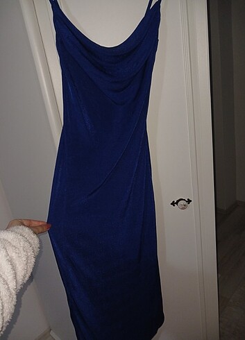 Pull and Bear Pull&Bear lacivert elbise 