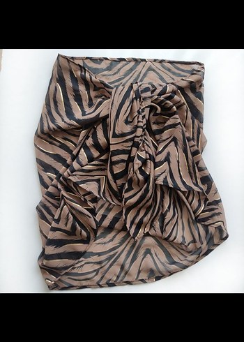 Kahverengi Bohem Kadın Fular - Görsel 2