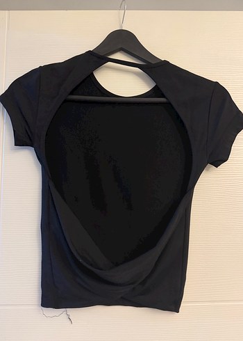 Siyah Kısa crop - Görsel 2